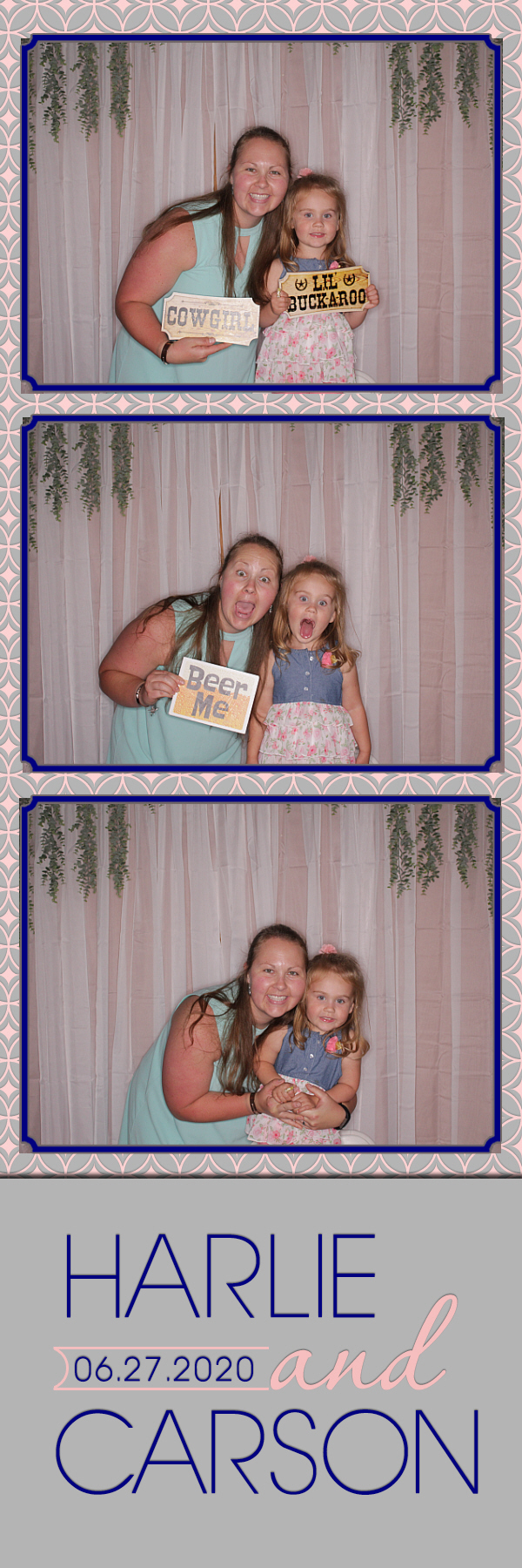 Carson and Harlie's Wedding | View more photos from the event at gallery.photoboothbillings.com/u/PhotoBoothBillings/Carson-and-Harlies-Wedding